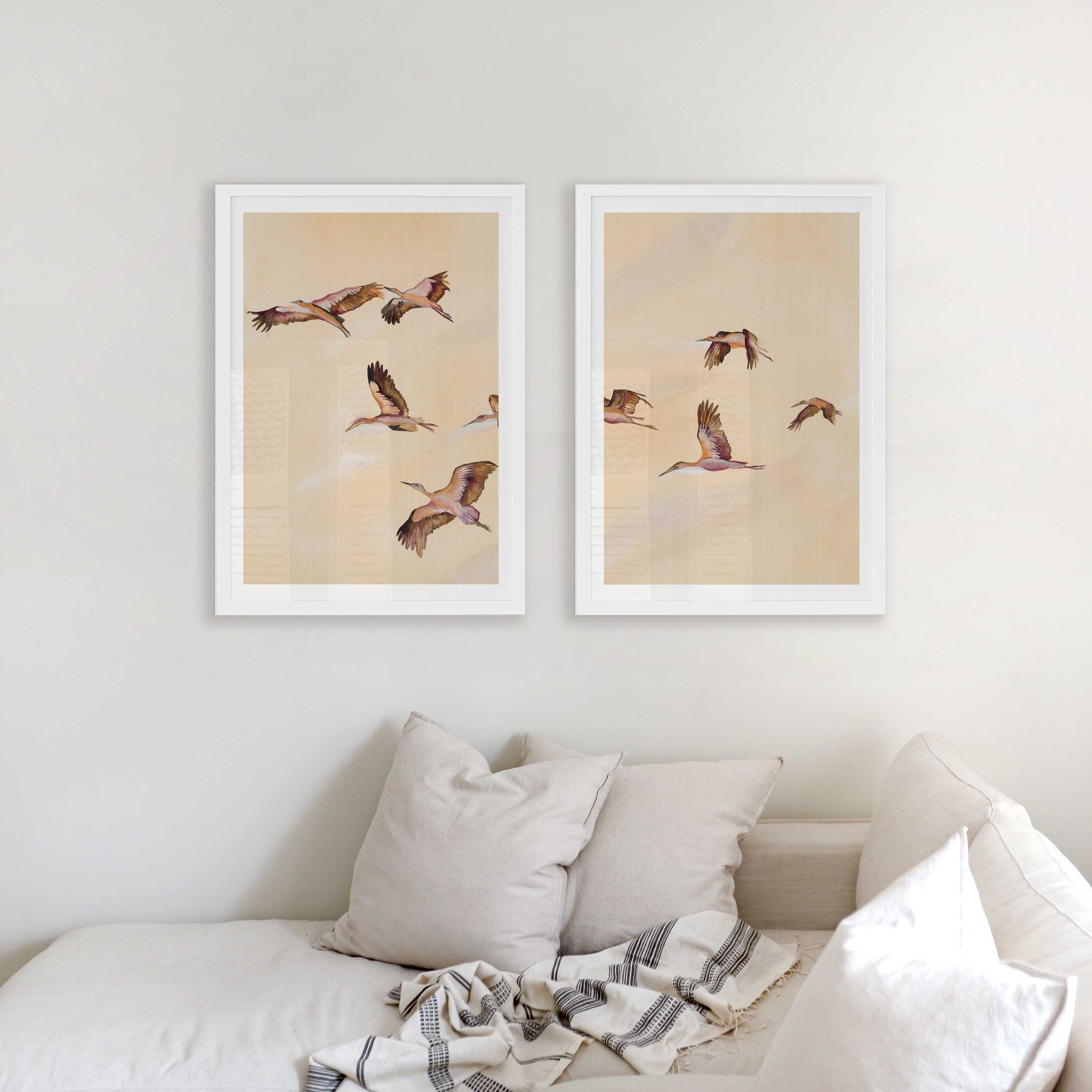 Birdscape Pair