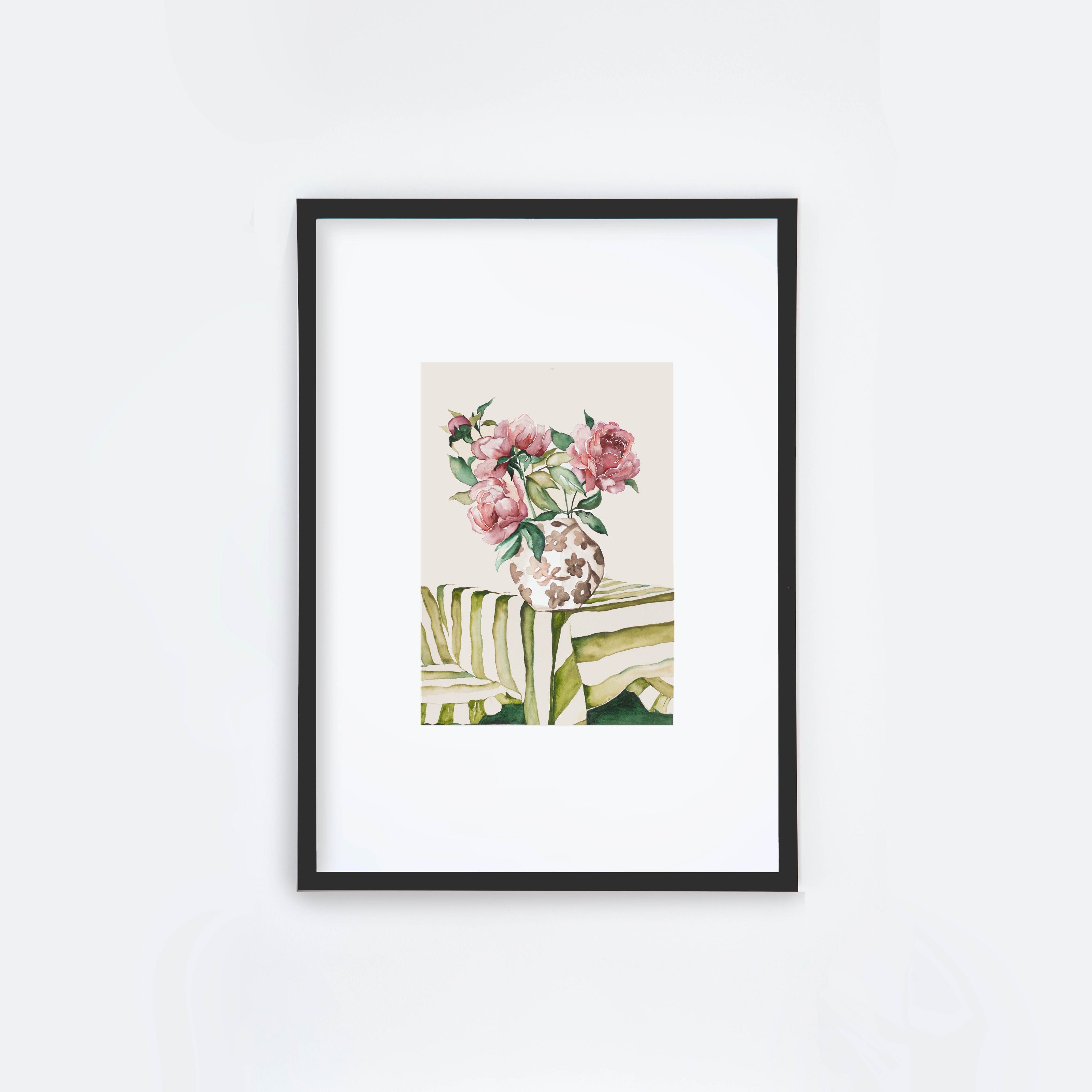 Peonies Vase