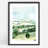 English Country Scape I