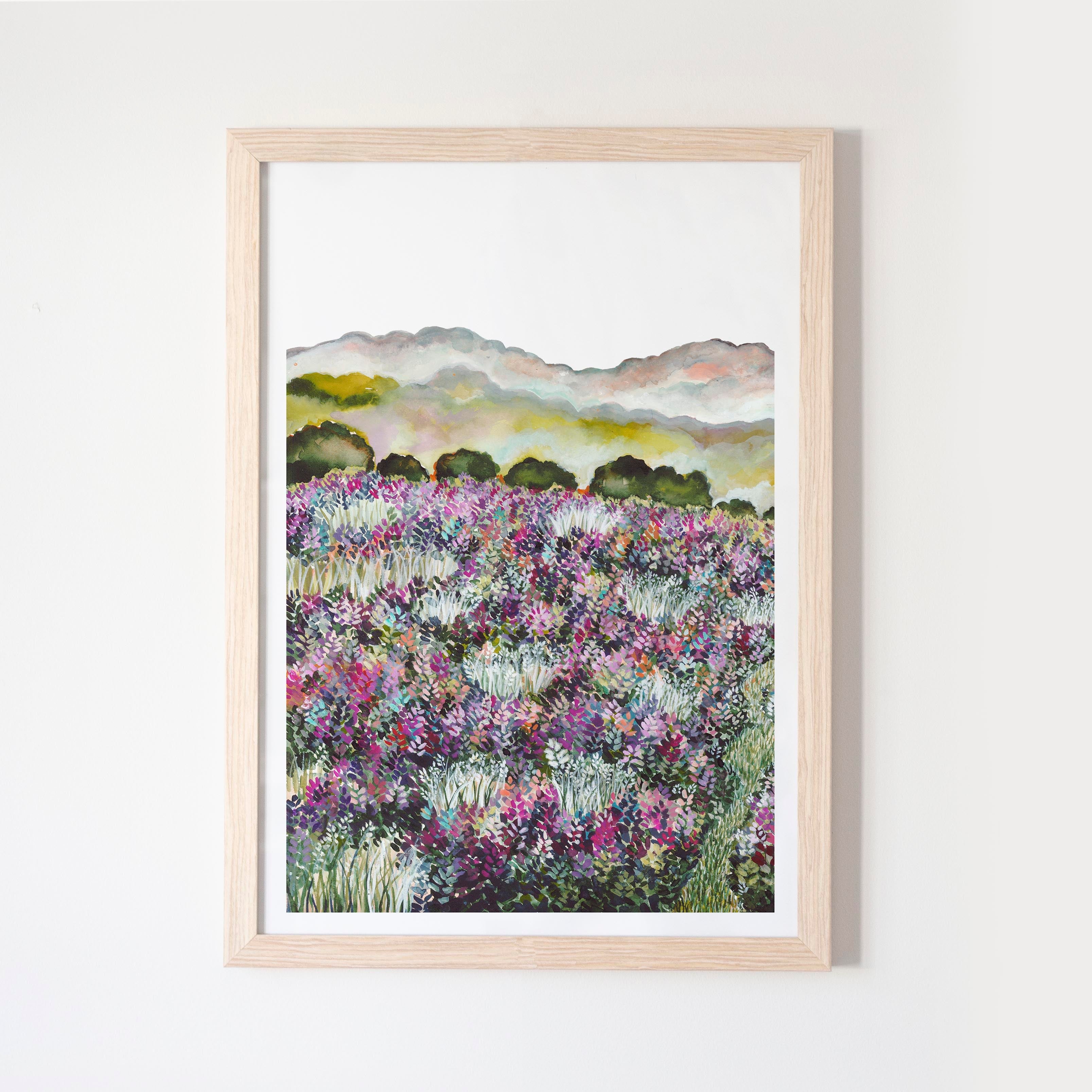 Lavender Fields I