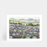 Lavender Fields Landscape