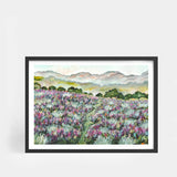 Lavender Fields Landscape