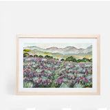 Lavender Fields Landscape