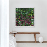 Magenta Hydrangea Square - Canvas