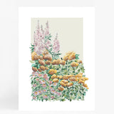 Mustard Flowers Pair