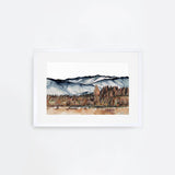 Turquoise Lake Landscape