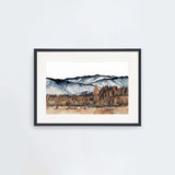 Turquoise Lake Landscape