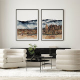 Turquoise Lake Pair