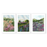 Violet Meadow Triplet
