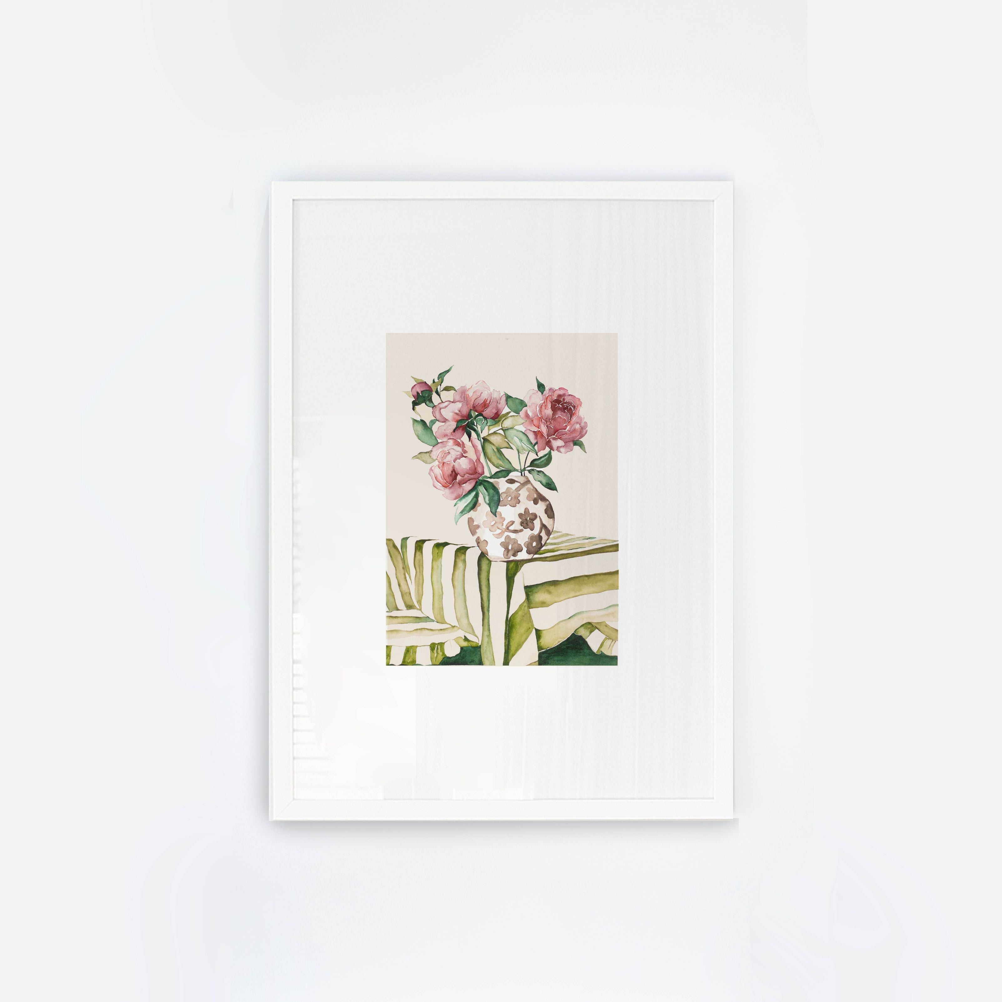 Peonies Vase