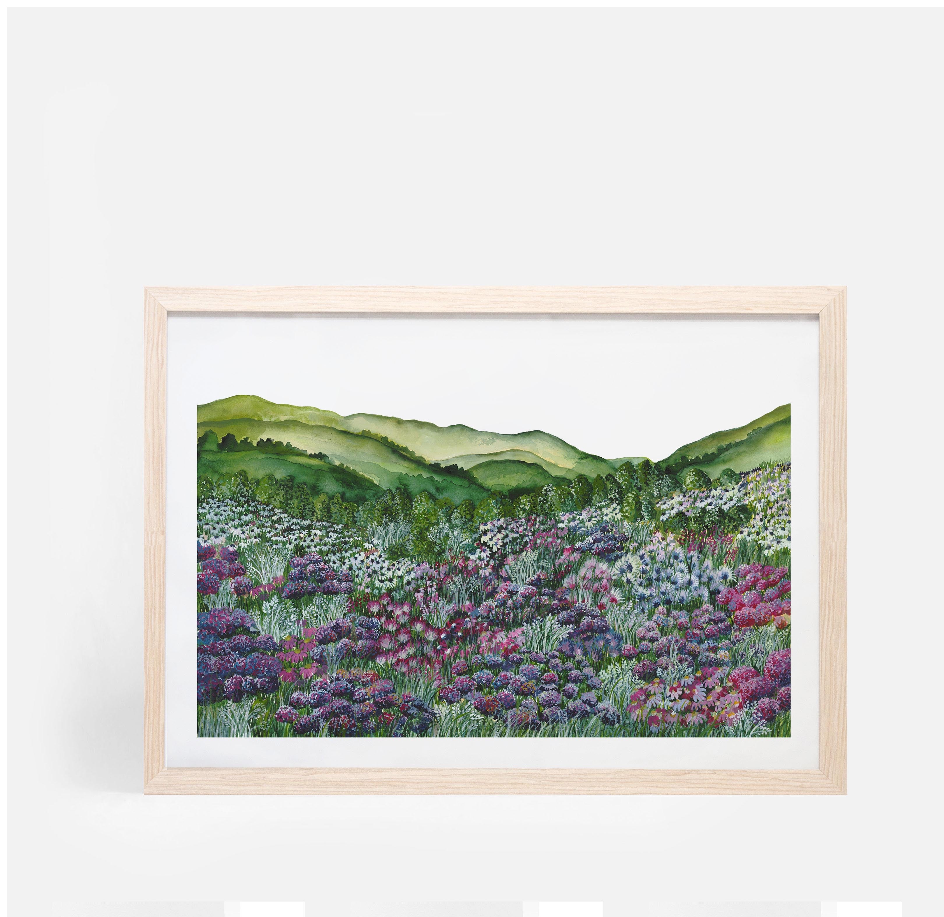 Wild Flowers Landscape